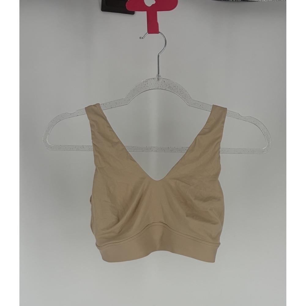 Harper Wilde Bliss Bra Large Seamless Comfort Stretch Bralette Beige